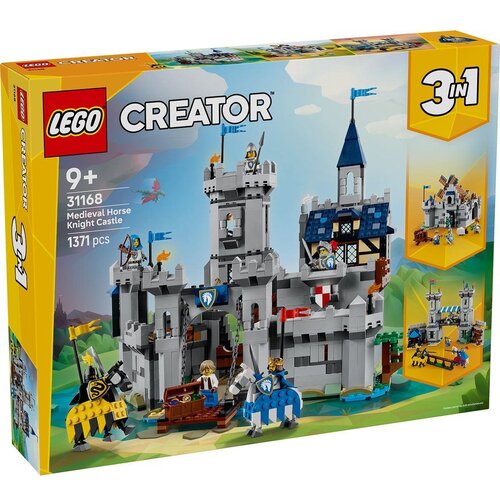 Lego Creator 3in1 Medieval Horse Knight and Castle 31168 Cene
