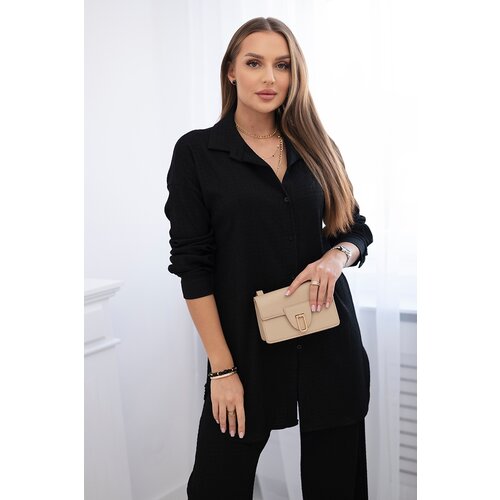 Kesi Muslin shirt set + black trousers Slike