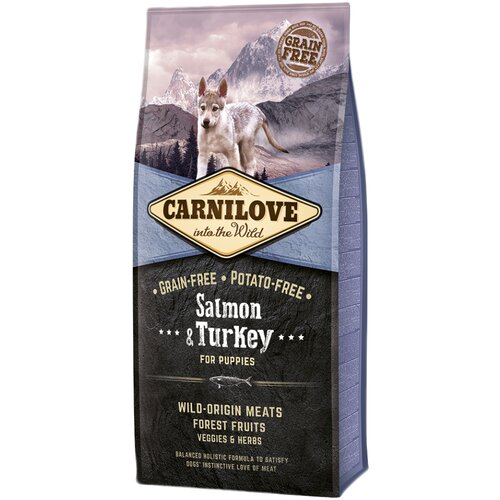 Carnilove Puppy losos i puretina - 2 x 12 kg Cijene
