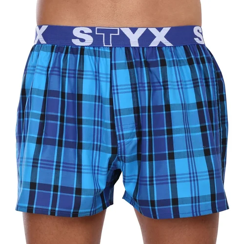 STYX Men's shorts sports rubber multicolor