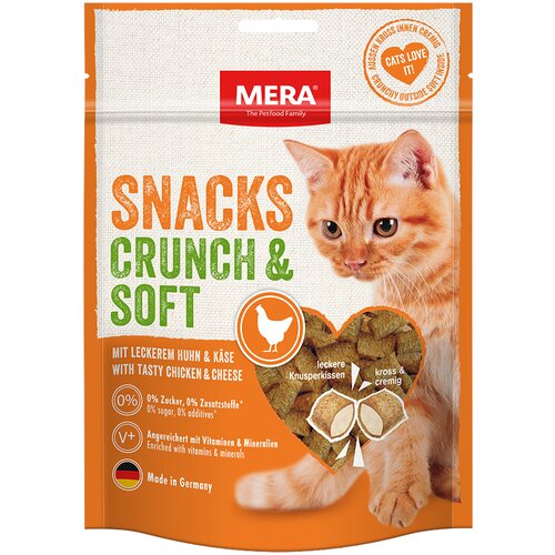Mera Crunch & Soft piščanec in sir - 200 g Cene