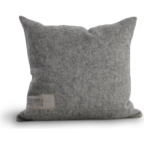 Lovely Linen Prevleka za vzglavnik dvojni, siva & naravna bež - 50x50 Cene