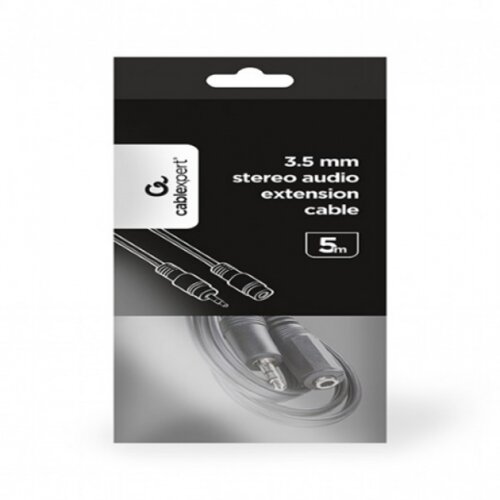 Gembird produžni kabl 5m sa 3.5mm kon., GEMBIRD CCA-421S-5M Slike