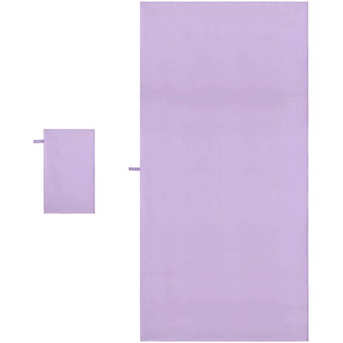  Set sportskih ručnika 2 pcs Ljubičasta tkanina Slike