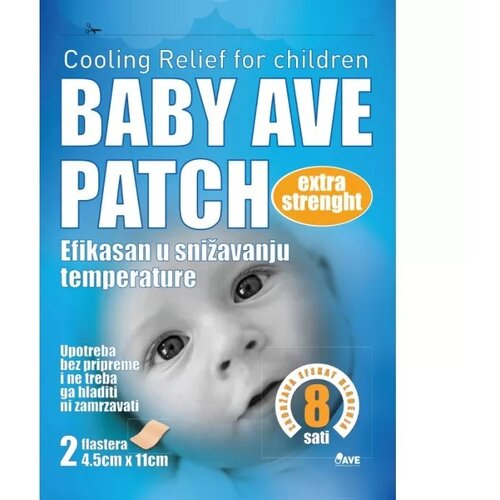 AVE Pharmaceutical Flasteri za skidanje temperature, 2 komada Slike
