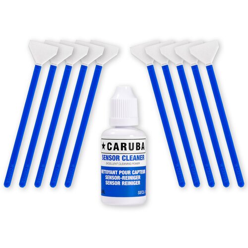  Caruba komplet &amp;scaron;tapića za či&amp;scaron;ćenje punog okvira (10 briseva 24 mm + tekućina za či&amp;scaron;ćenje 30 ml) Slike