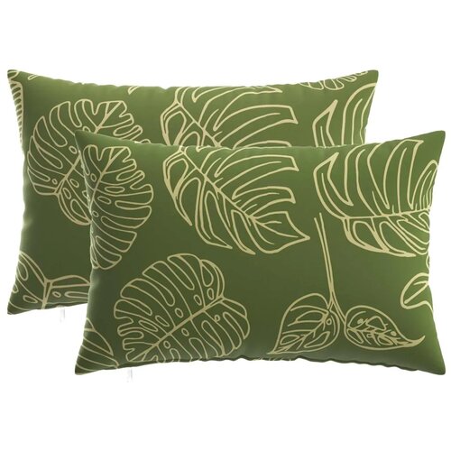  Presvlaka za jastuk 2 pcs HEERLEN Dizajn lista 40 x 60 cm - Dezen s listom 40 x 60 cm 2 Slike