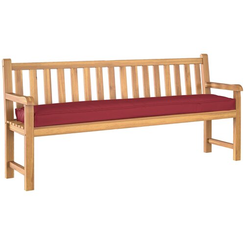 VidaXL Jastučić za klupu Bordo 180x40x8 cm Oxford tkanina Slike