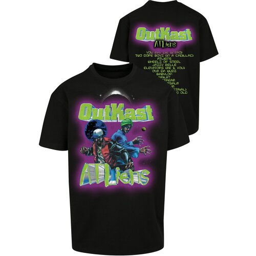 MT Men Oversize T-shirt Outkast Atliens black Cene