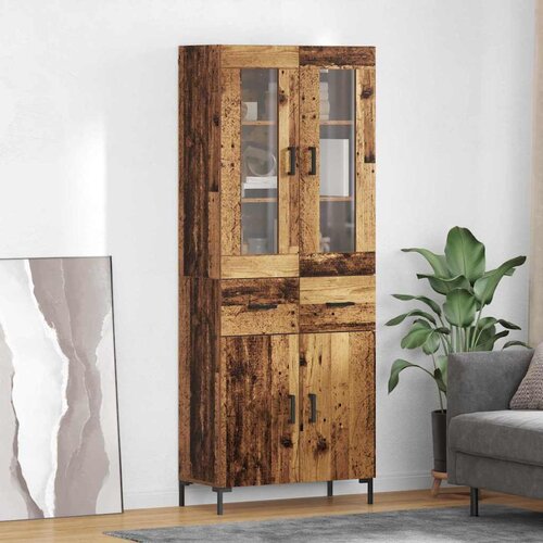  Highboard 2 kom. Staro drvo 69,5 x 34 x 180 cm Cijene