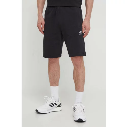 Adidas Bombažne kratke hlače Essential črna barva, IR6849