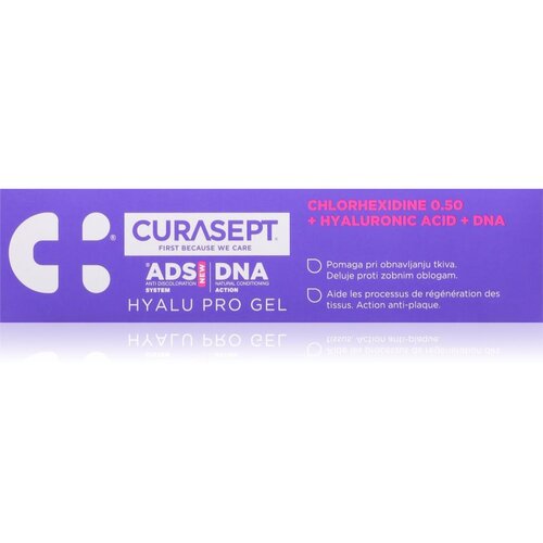 Curasept ADS DNA Hyalu Pro Gel gel za zobe z regeneracijskim učinkom 30 ml Cene