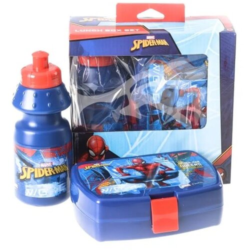 Lunch box, kutija za užinu i flašica, spider-man, set ( 326813 ) Cene