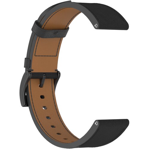 INF Usnjen pa&scaron;ček za uro Samsung Watch 4 5 6 7 Black, (21838327) Cene