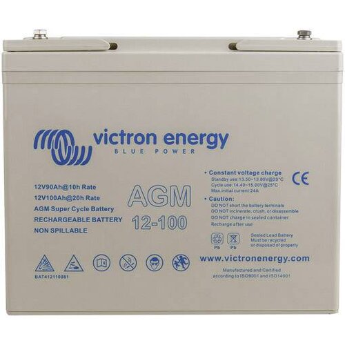 Victron Energy Super Cycle BAT412110081 svinčeni akumulator 12 V 100 Ah svinčevo-koprenast M6-vijačni priklop, (20438735) Cene