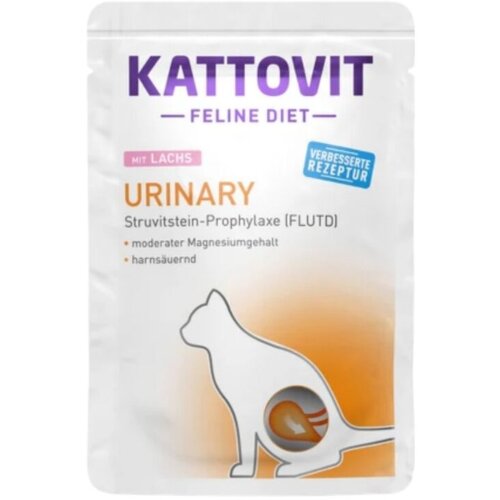 Kattovit Medicinska hrana za mačke Urinary, Losos, 85g Cene