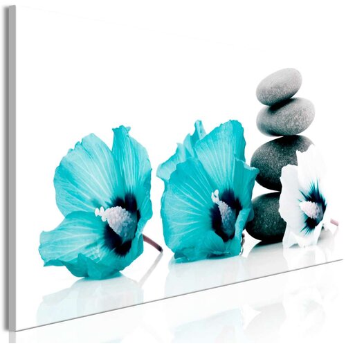  Slika - Calm Mallow (1 Part) Narrow Turquoise 120x40 Slike