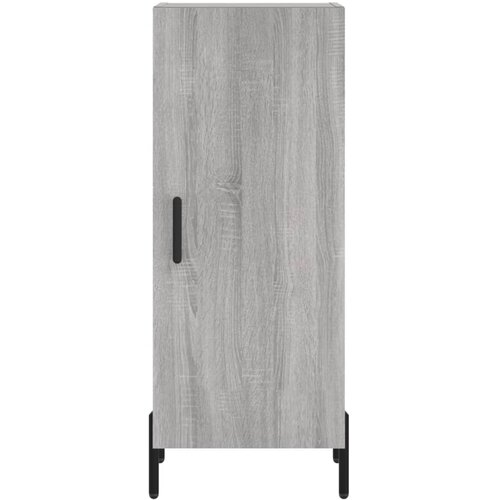 Visoka komoda siva sonome 34,5x34x180 cm od konstruiranog drva Slike
