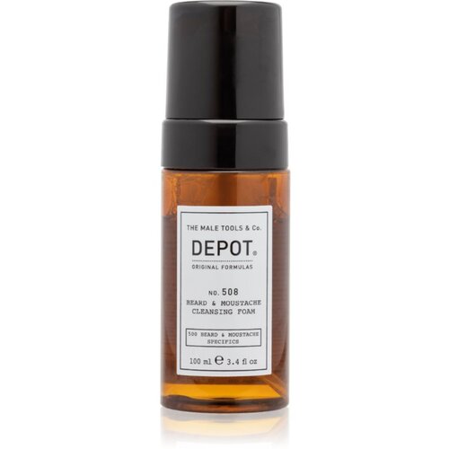 Depot No. 508 Cleansing Beard &amp;amp; Moustache Foam čistilna pena za brado 100 ml Slike