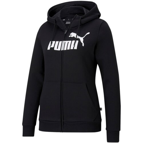 Puma Sportski gornji dio trenirke crna / bijela Cijene