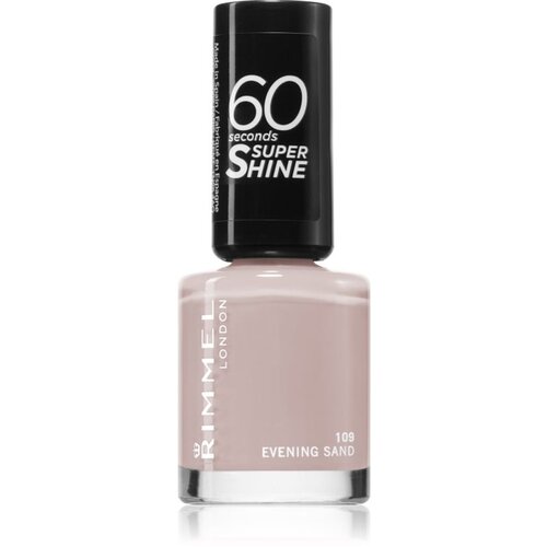 Rimmel London 60 Seconds Super Shine lak za nokte nijansa 109 Evening Sand 8 ml Slike