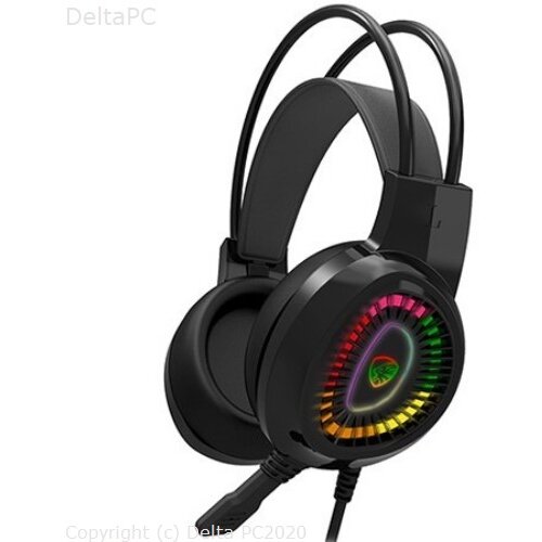 Rampage Gaming Slusalice sa mikrofonom 7.1 EAGLE HY-G3 Black RGB Slike