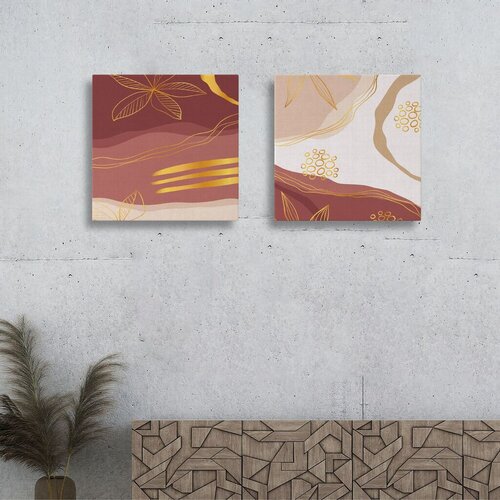 Wallity Slika ASR2-CNV25-16, 40x40cm, 2 dijela Cene