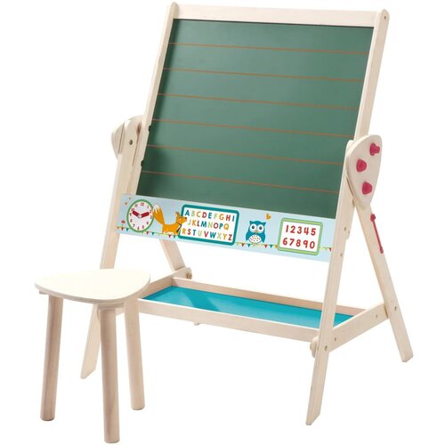 Roba Stol i ploče za pisanje u jednom sa stolicom Kids Study Slike