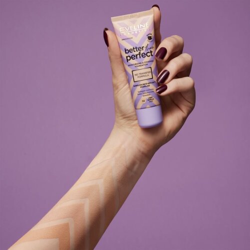 Eveline Cosmetics Better than Perfect prekrivni tekoči puder z vlažilnim učinkom odtenek 04 Natural Beige Neutral 30 ml Slike
