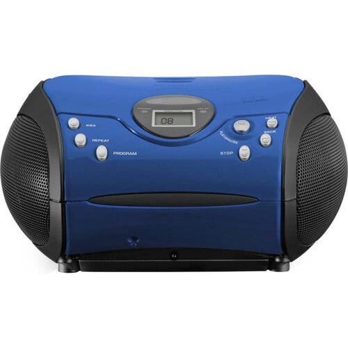 Lenco UKW-RADIO M.CD SCD-24 BLUE/BLACK, (20584268) Cene