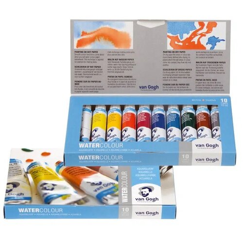 Royal Talens van gogh, akvarel, set 10K, 10 x 10ml Cene