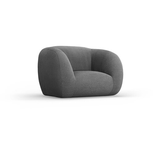 Cosmopolitan Design Siv fotelj iz tkanine boucl&amp;eacute; Essen &amp;ndash; Slike