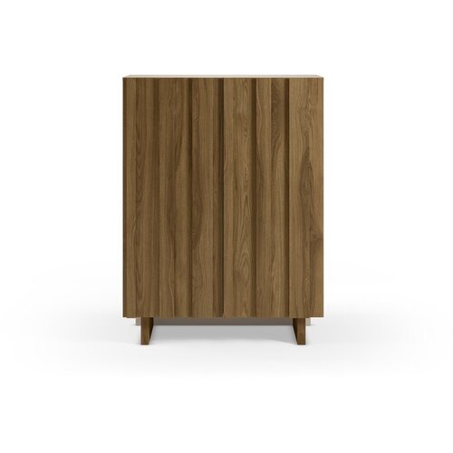 Marckeric Kremno bela/v naravni barvi omarica iz masivnega bora 90x120x43 cm Marlo &amp;ndash; Slike