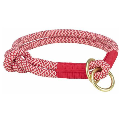 Trixie ogrlica xs-s 30cm/6mm soft rope crveno-bež 02OGRT1984303 Slike