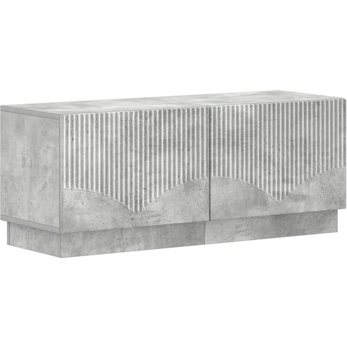  LED TV kabinet HOORN 3 kom. Betonska siva Konstruirano drvo 81 x 35 x 40 cm Slike