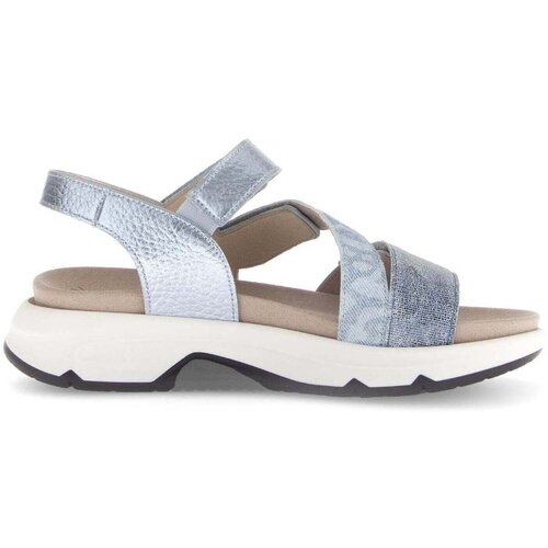 Gabor Sandali &amp;amp; Odprti čevlji 66.882.16 Srebrna Slike