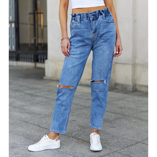 Gemre Paperbag distressed jeans Putzu Cijene