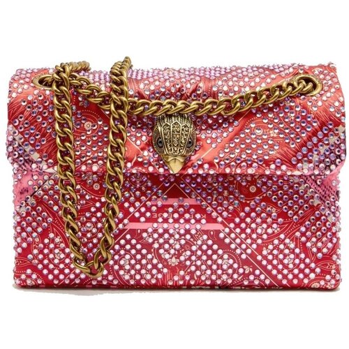 Kurt Geiger London Torbice za na ramo FABRIC MINI KENSINGTON Rdeča Cene