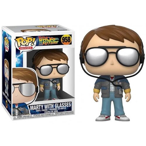 Funko figura pop! movie: back to the future - marty w/glasses Cene