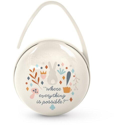 Suavinex Wonderland Duo Soother Case kutijica za dudu Cream 1 kom Cijene