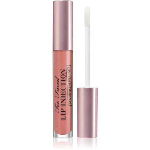 Too Faced Lip Injection Maximum Plump Extra Strength Lip Plumper Gloss dolgoobstojni sijaj za ustnice za ekstra volumen odtenek A la Mode 4 g Slike