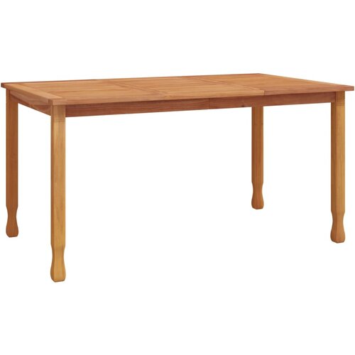 Maison Chic vrtna miza - vrtna jedilna miza 150x90x75 cm trdna tikovina, (21715499) Cene