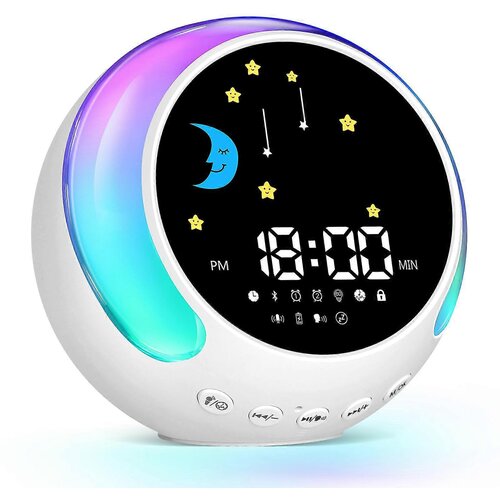 Venisymlis Daily Helper Sleep Trainer, Naprava Za Predvajanje Hrupa V Otroški Sobi In Nočna Lučka S Časovnikom Za Spanje, (22059956) Cene