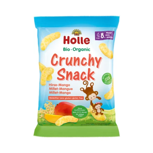 Holle Bio-Crunchy Snack Proso-Mango