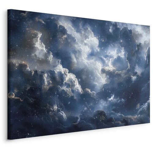  Slika - Astronomical Wonders: Clouds and Stars in Harmonious Combination 120x80 Cene