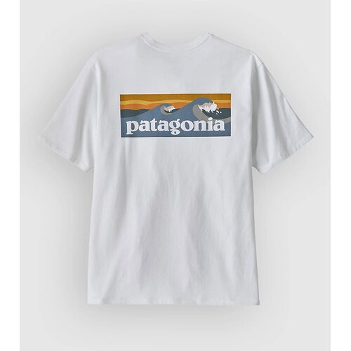Patagonia Boardshort Logo Pocket Responsibili T-shirt fiber white Cene