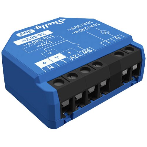 Smart Tech SHELLY 1 GEN3 KRMILNIK Z WI-FI ZA PAMETNI DOM UPRAVLJANJE NAPAJANJA BLUETOOTH, (5000293103) Cene