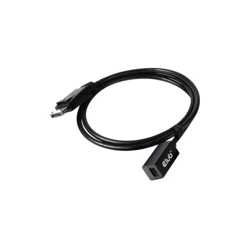 Club3d DisplayPort Priključni kabel [1x Mu&amp;scaron;ki konektor DisplayPort - 1x Ženski konektor Mini DisplayPort] 1 m Crna Slike