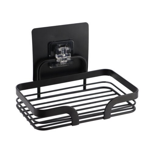 Tendance zidni zicani drzac sapuna samolepljivi 3m metal crna ( 91016108 ) Cene