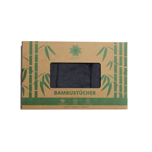 PROTEA Komplet 3 bambusovih brisač za večkratno uporabo Cene